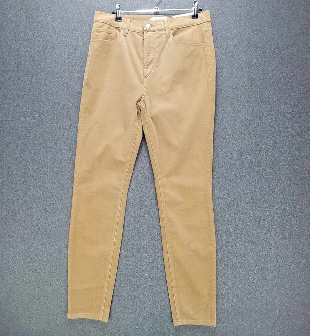 Ann Taylor Loft Size 28 6 Brown Corduroy The Skinny High Rise Pant